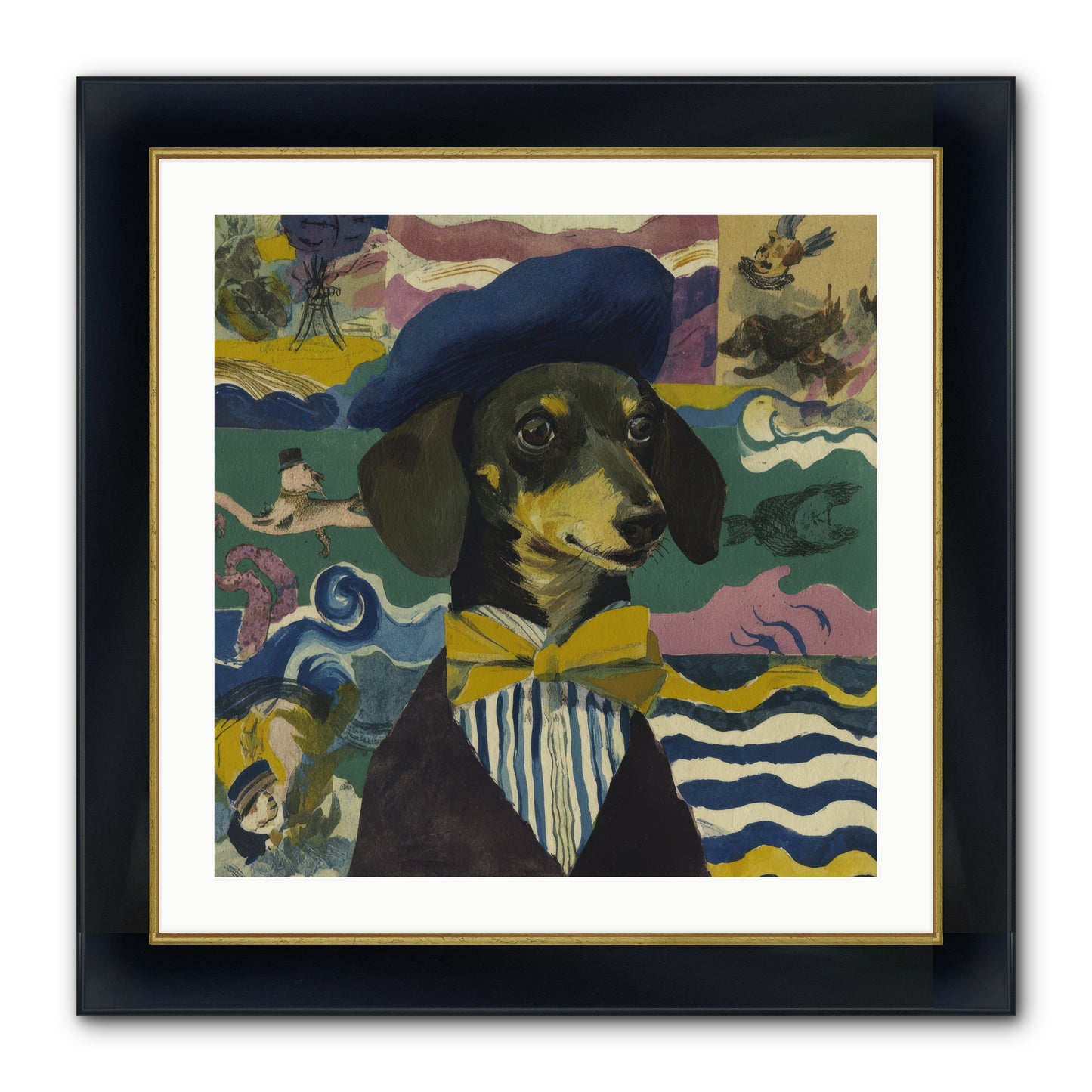 The Good Life Assumed — The-Good-Life-Assumed-24x24-Framed-Print-Wide-Black-w-Gold.jpg