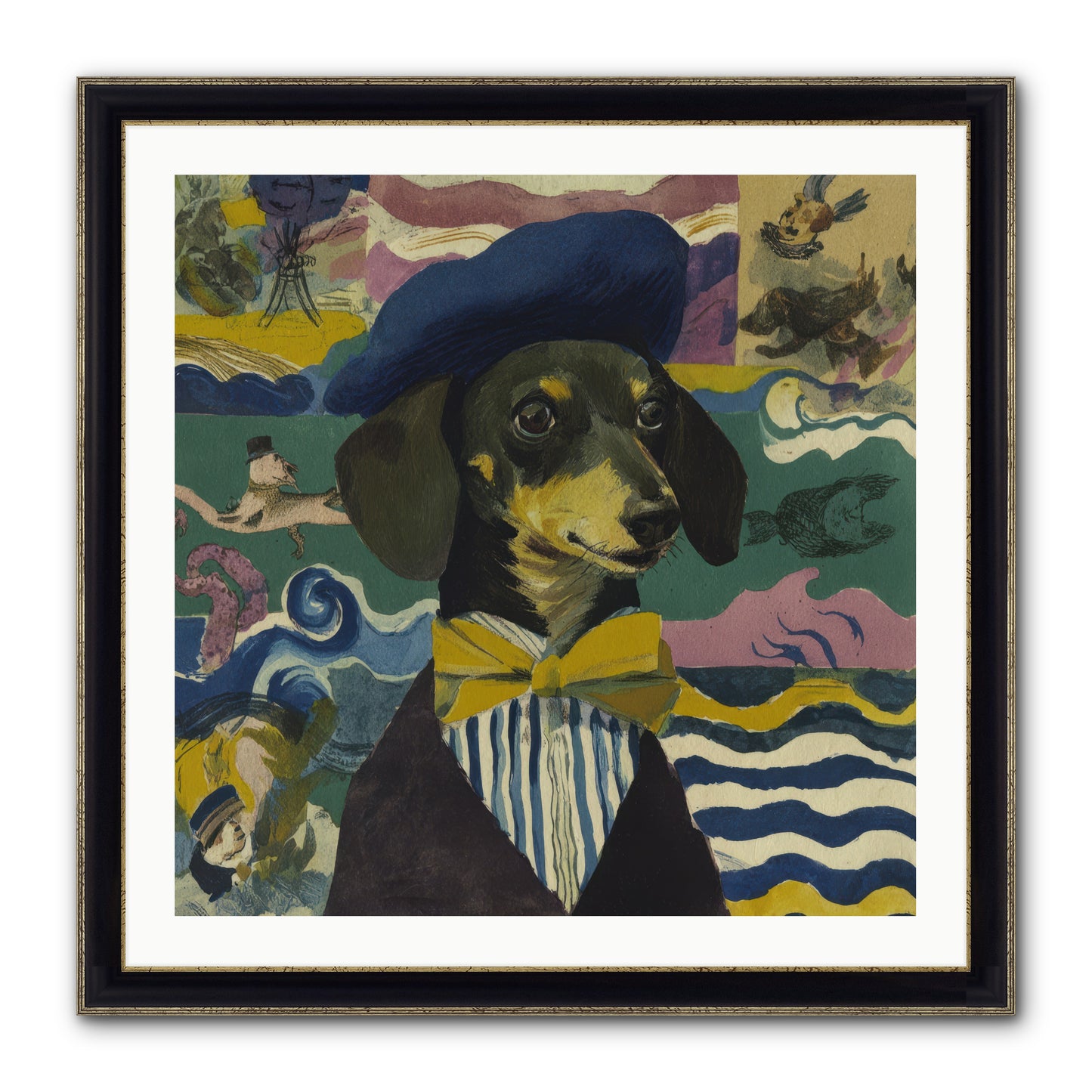 The Good Life Assumed — The-Good-Life-Assumed-30x30-Framed-Print-Black-Gold.jpg