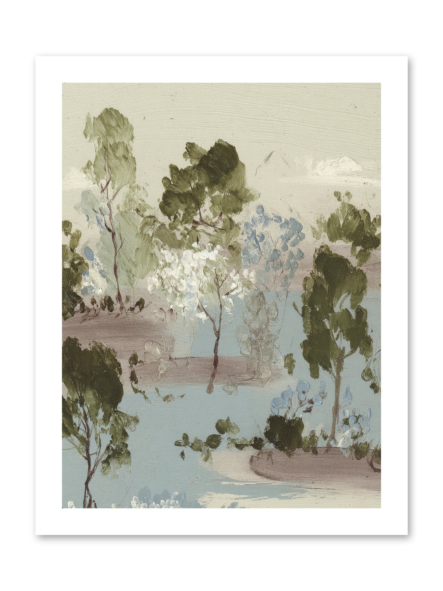 The Gooseberry Hour -- Loose Canvas Print 12x16