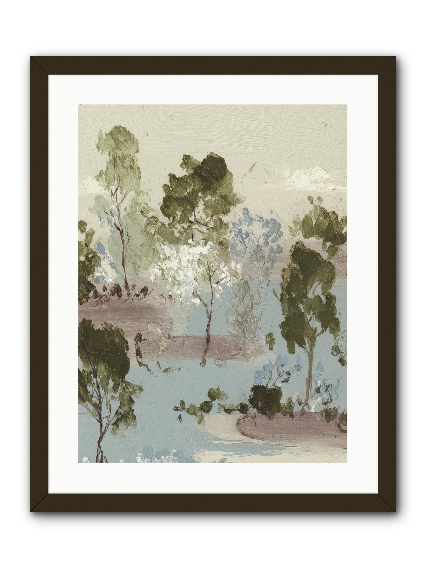 The Gooseberry Hour -- Framed Print - Black 18x24