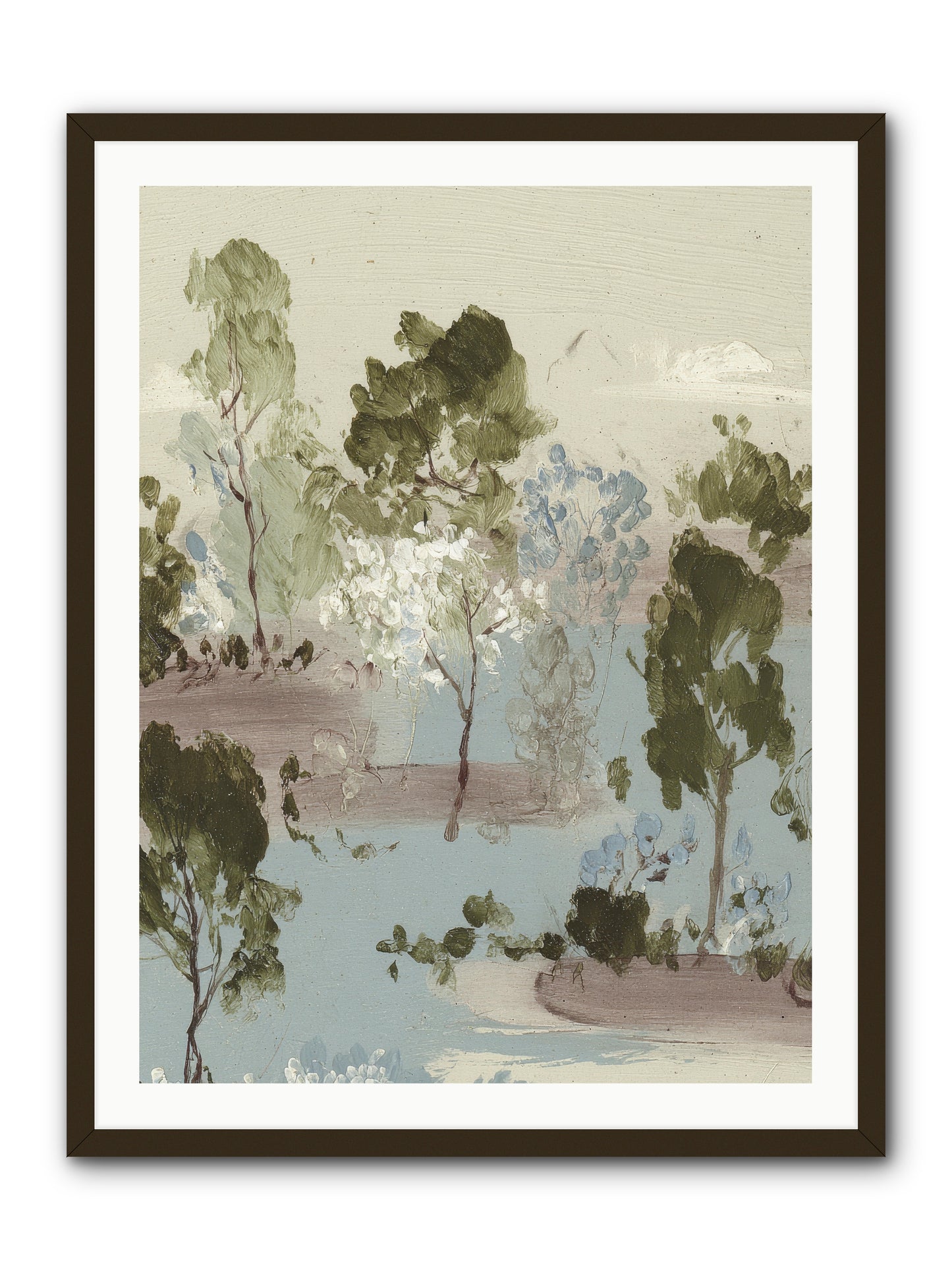 The Gooseberry Hour -- Framed Print - Black 30x40
