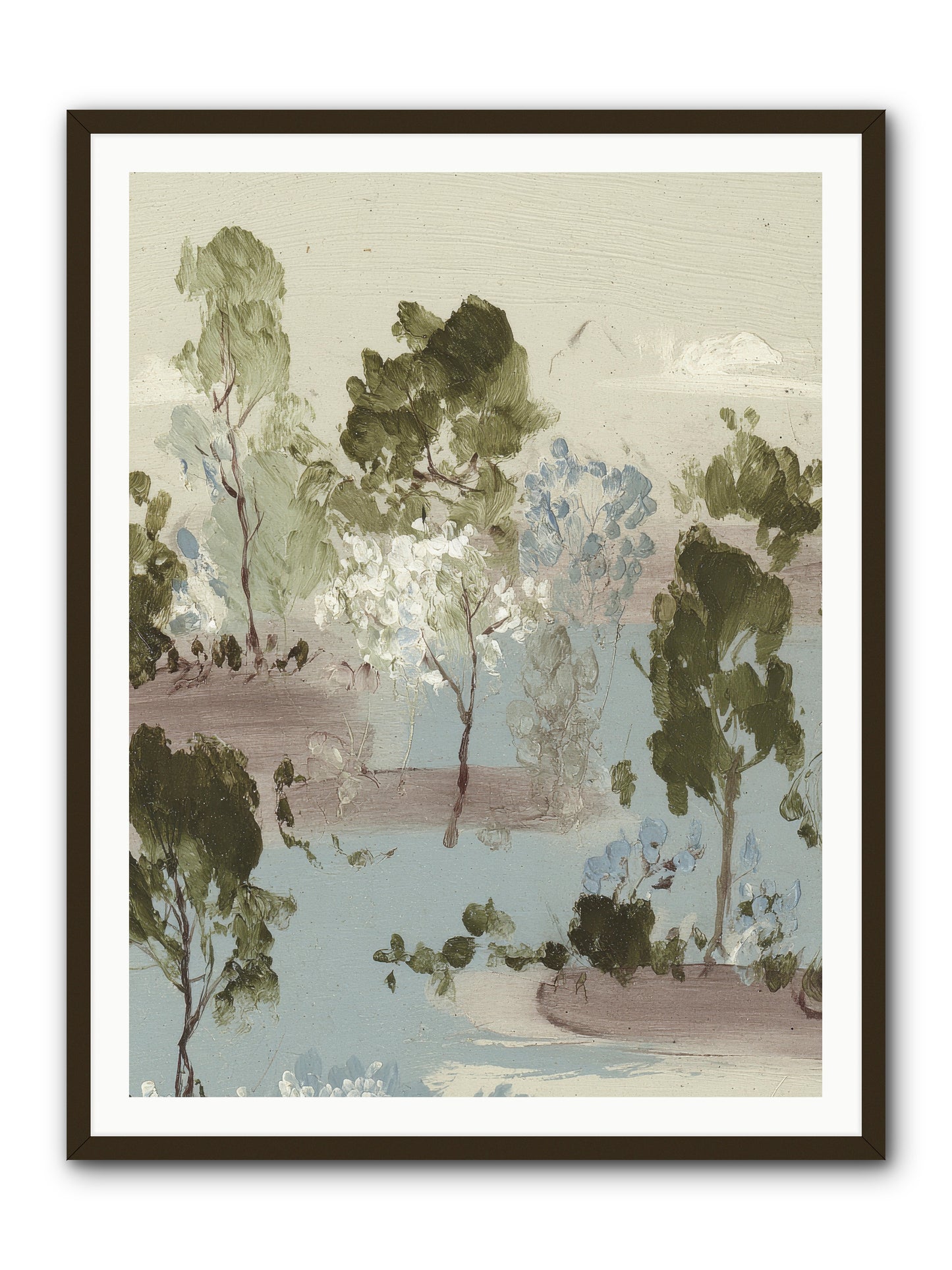 The Gooseberry Hour -- Framed Print - Black 36x48