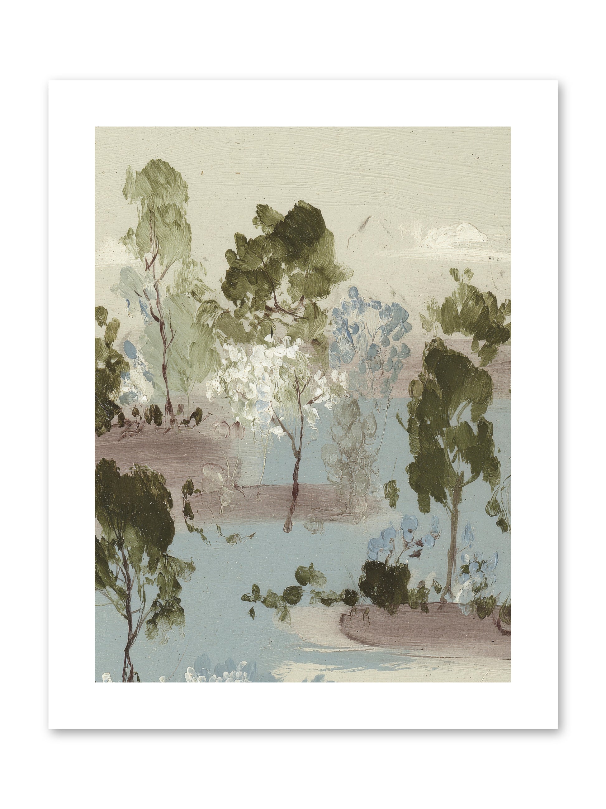 The Gooseberry Hour -- Paper Print 9x12