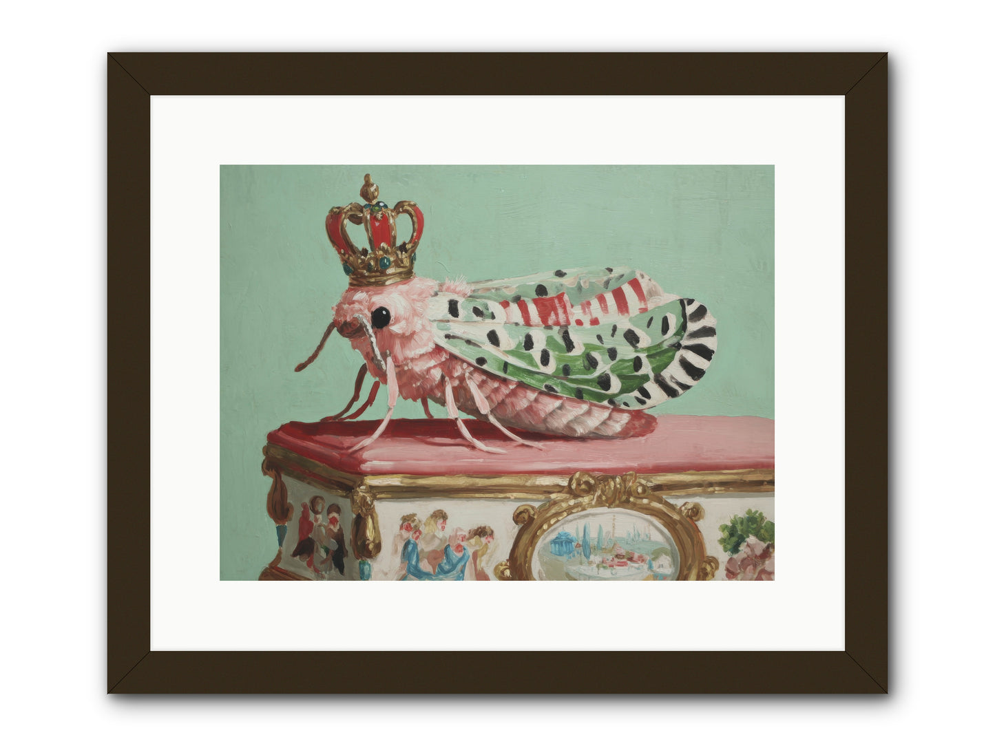 The Gossamer Assembly -- Framed Print - Black 16x12