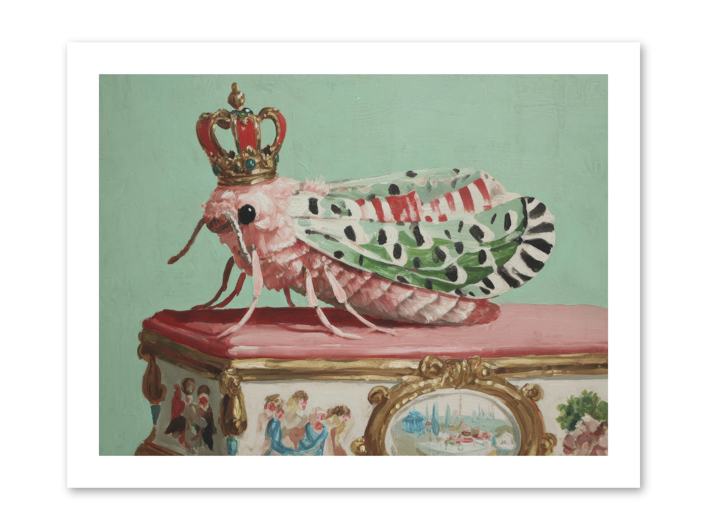 The Gossamer Assembly -- Loose Canvas Print 16x12