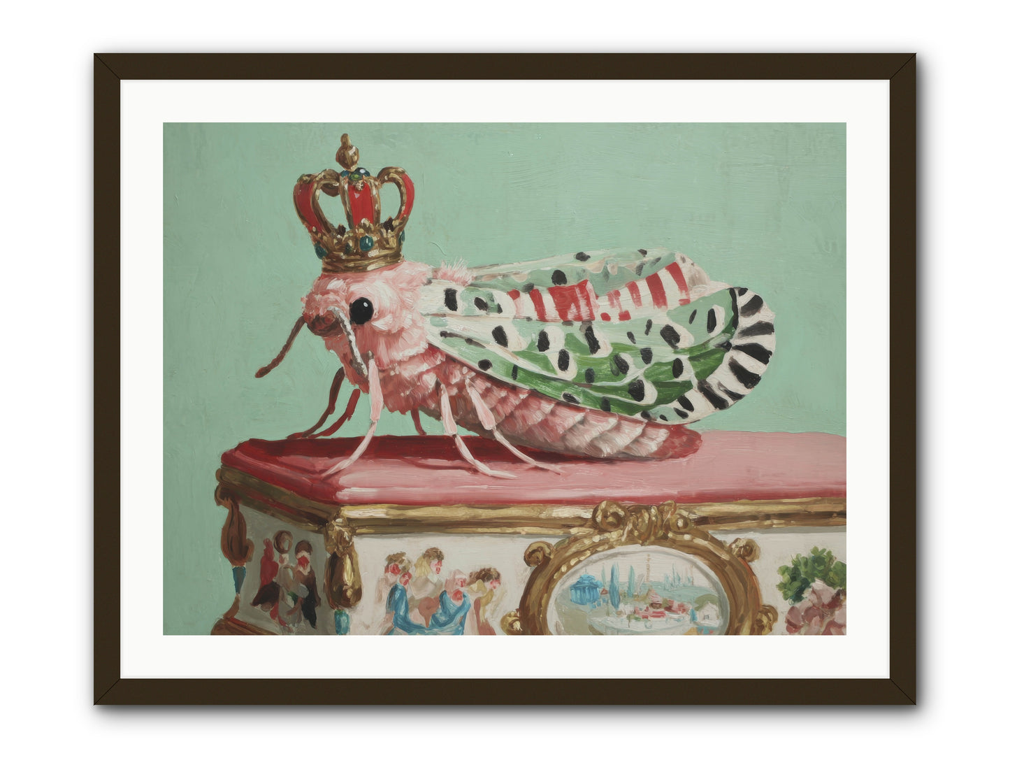 The Gossamer Assembly -- Framed Print - Black 32x24