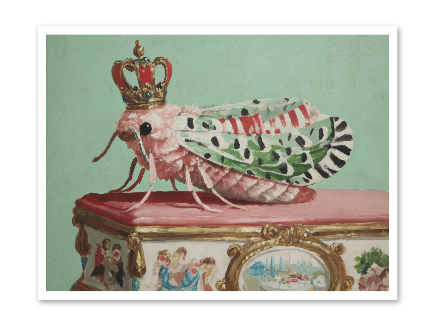The Gossamer Assembly -- Loose Canvas Print 40x30