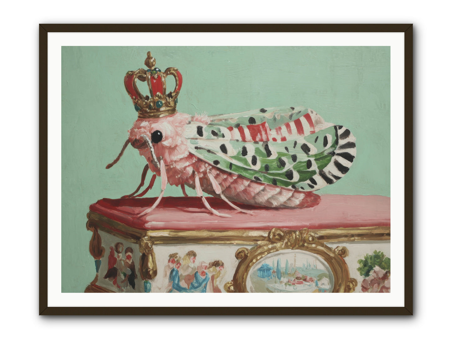 The Gossamer Assembly -- Framed Print - Black 48x36