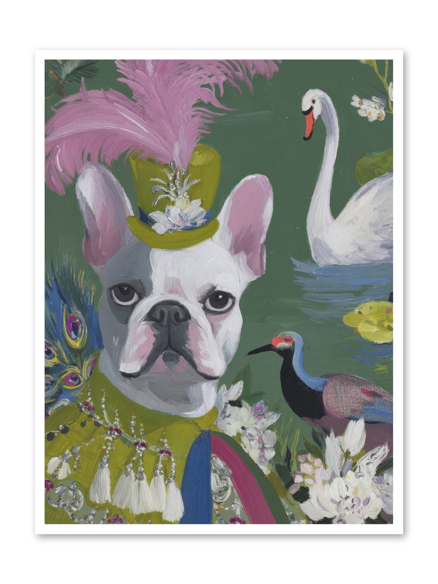 The Guardian of Giggles -- Loose Canvas Print 36x48