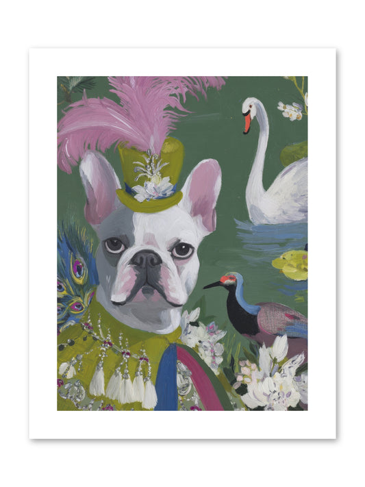 The Guardian of Giggles -- Paper Print 9x12
