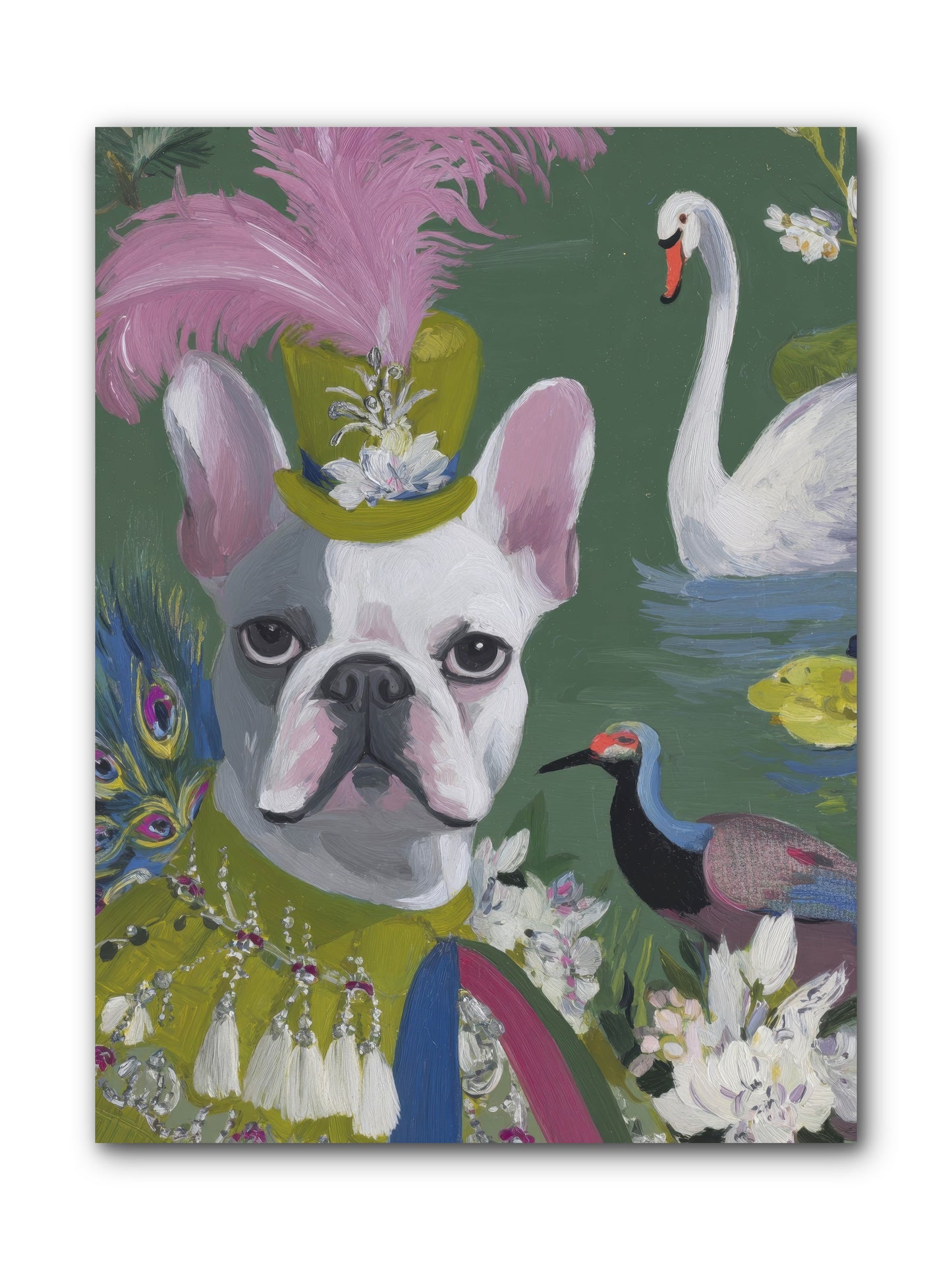 The Guardian of Giggles -- Wrapped Canvas 9x12