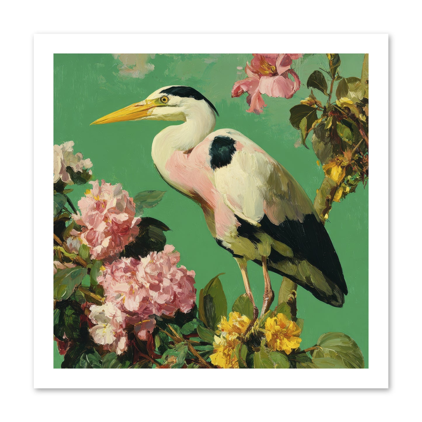 The Guest Who Never Left -- Paper Print 16x16