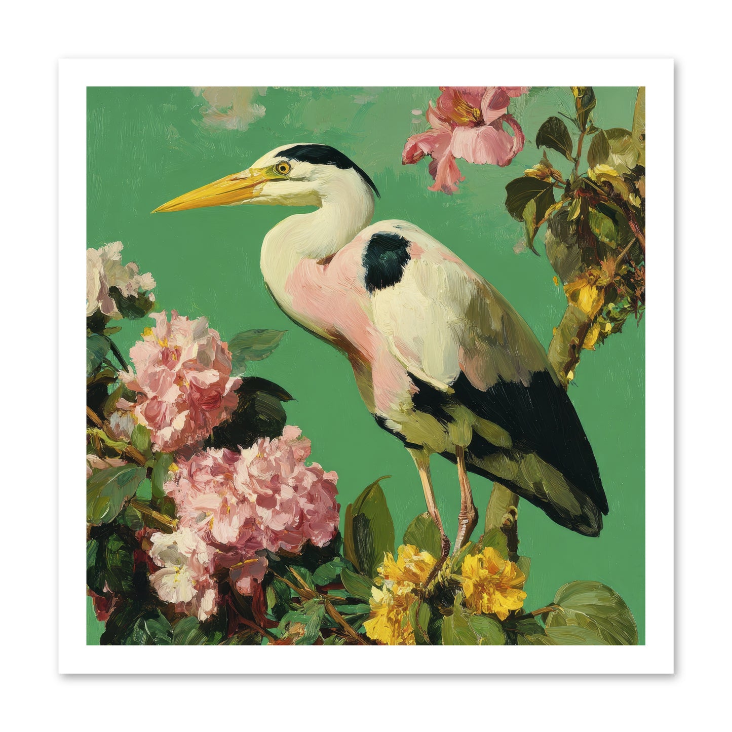 The Guest Who Never Left -- Loose Canvas Print 20x20