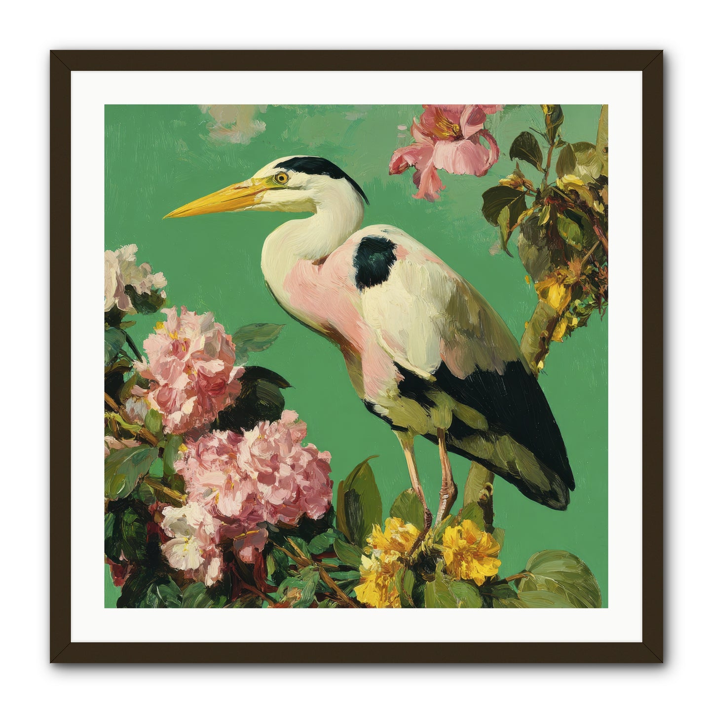 The Guest Who Never Left -- Framed Print - Black 30x30