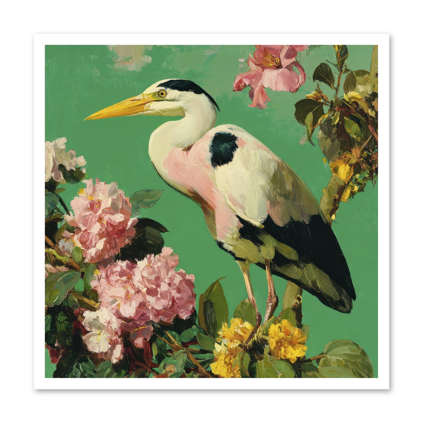 The Guest Who Never Left -- Paper Print 30x30