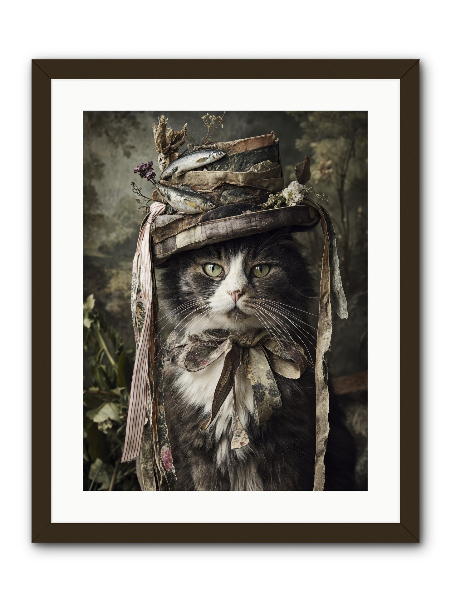 The Happy Beautiful -- Framed Print - Black 18x24