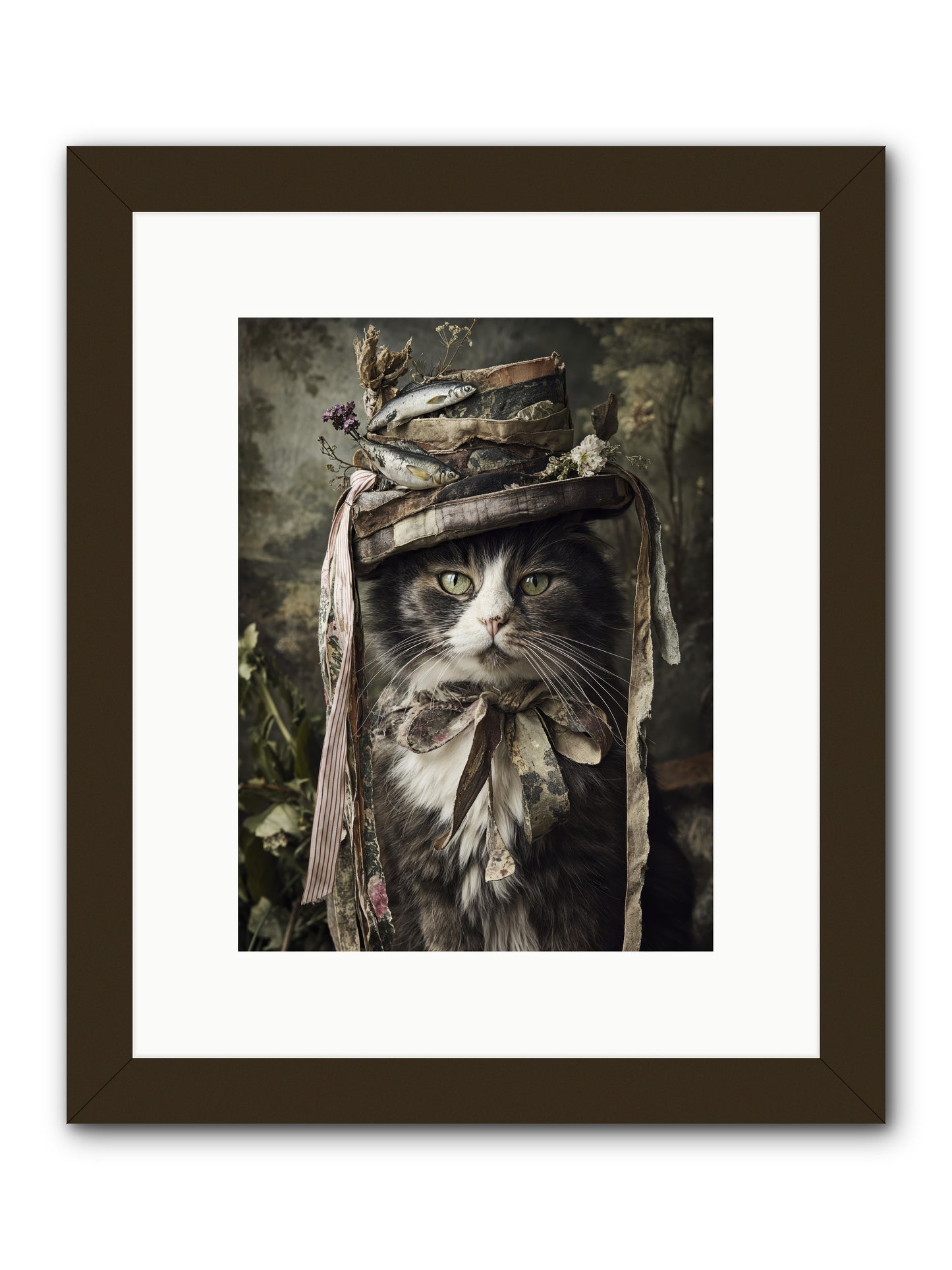 The Happy Beautiful -- Framed Print - Black 9x12
