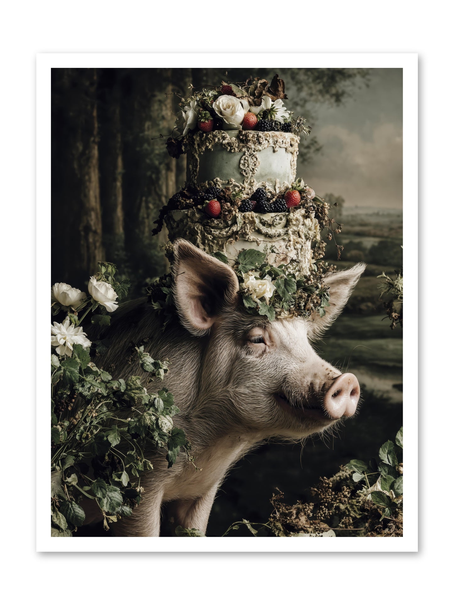 The Happy Proclamation -- Paper Print 24x32