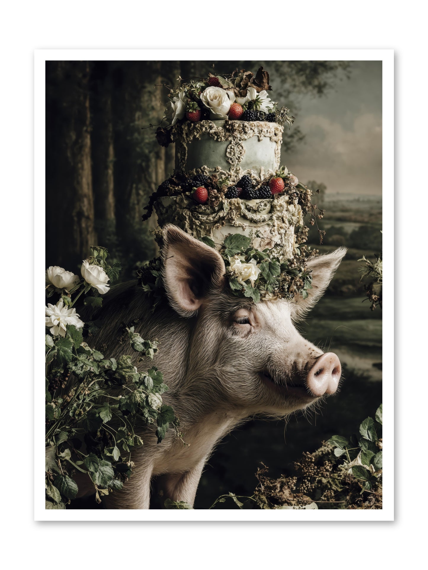 The Happy Proclamation -- Paper Print 30x40