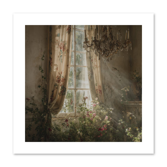 The Hidden Bloom -- Paper Print 10x10