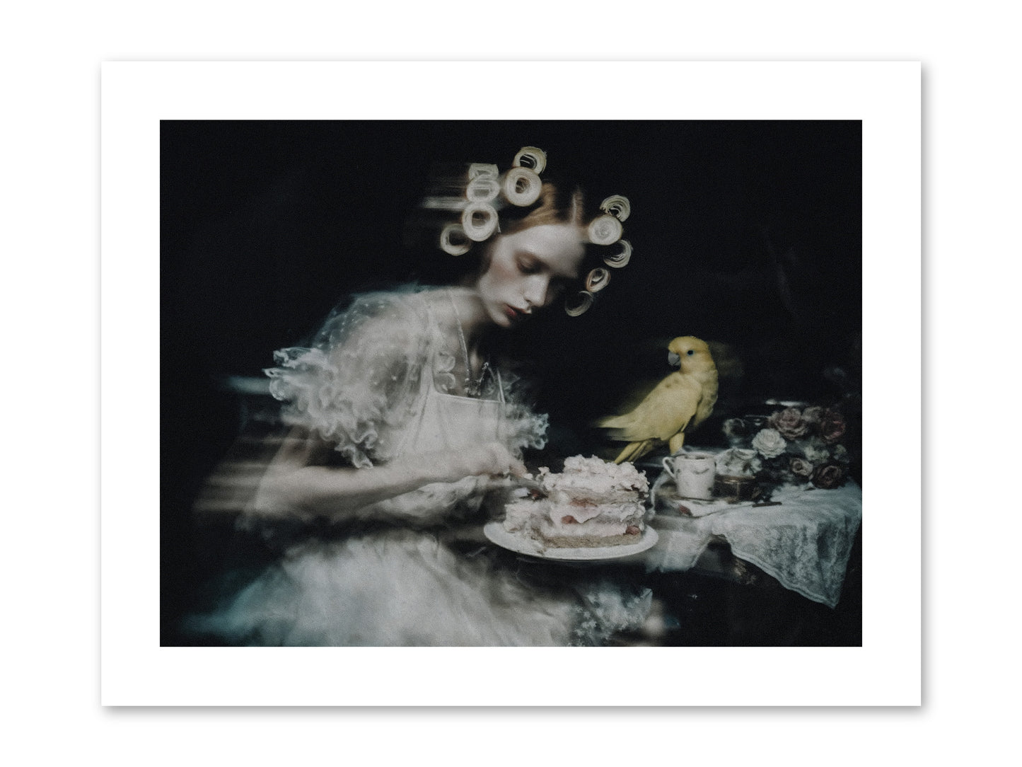 The Hidden Radiance -- Loose Canvas Print 12x9