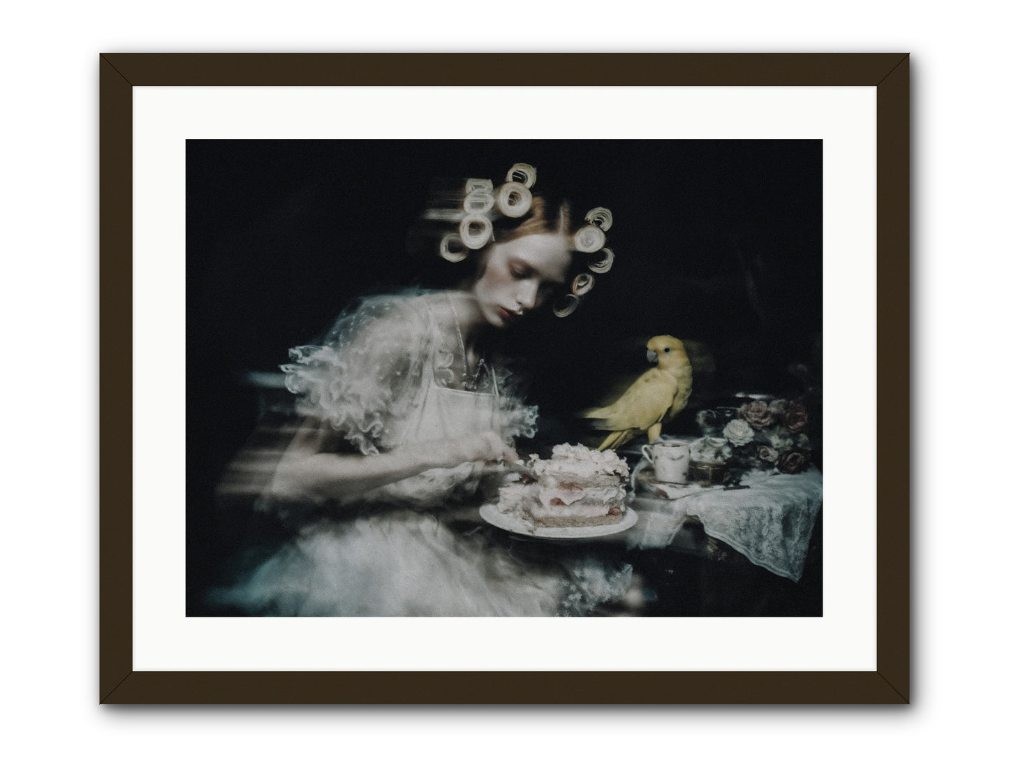 The Hidden Radiance -- Framed Print - Black 24x18