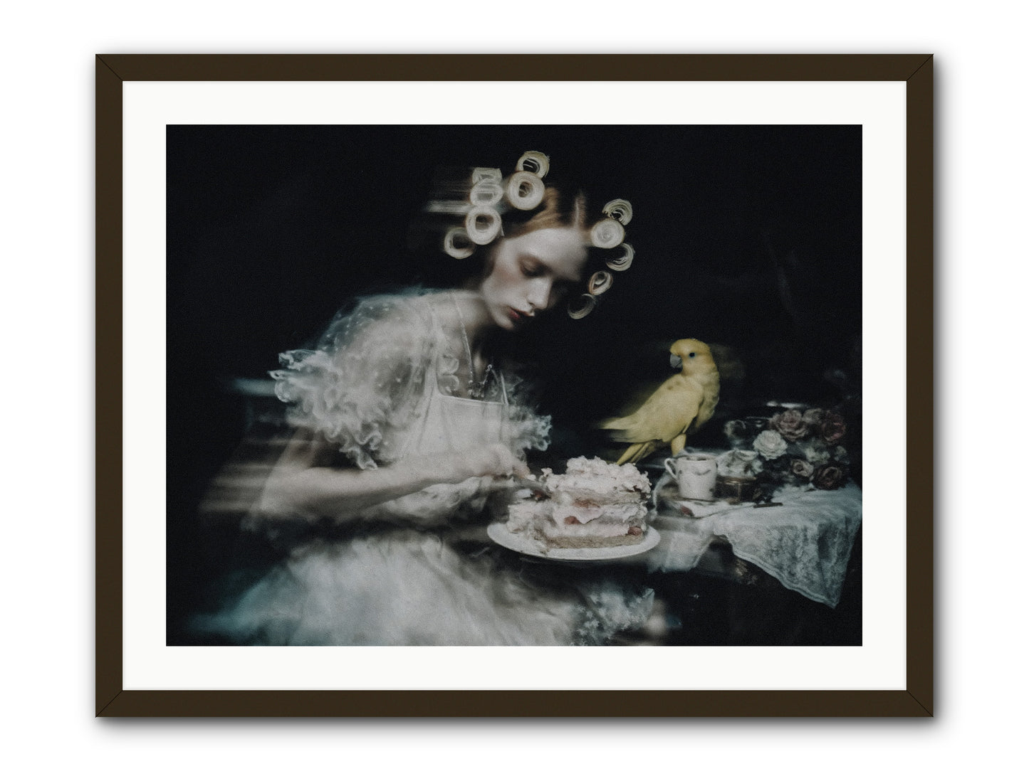 The Hidden Radiance -- Framed Print - Black 32x24