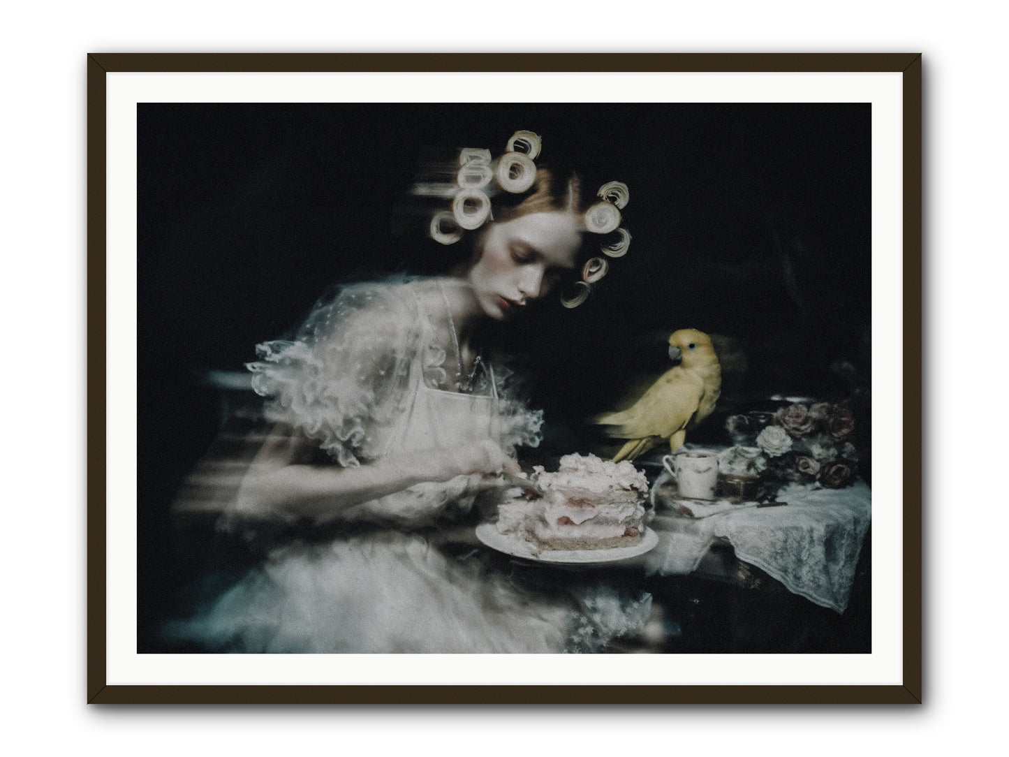 The Hidden Radiance -- Framed Print - Black 48x36