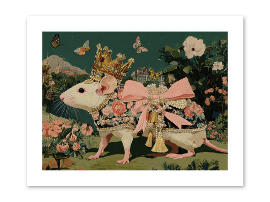 The Hidden Star Garden -- Paper Print 12x9