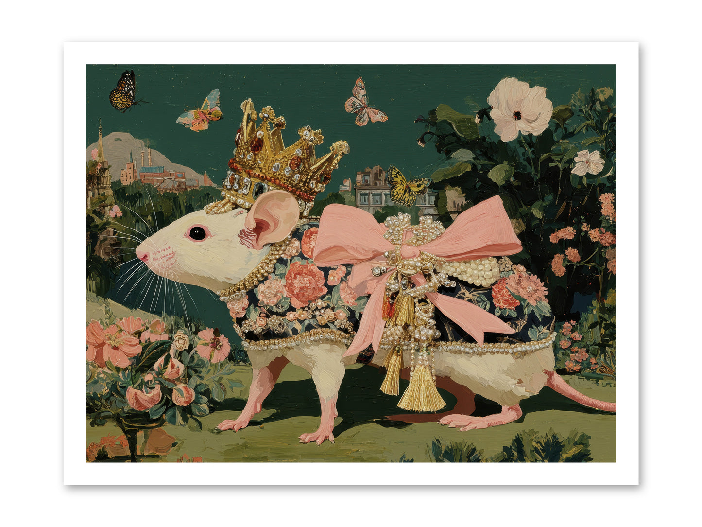 The Hidden Star Garden -- Paper Print 24x18