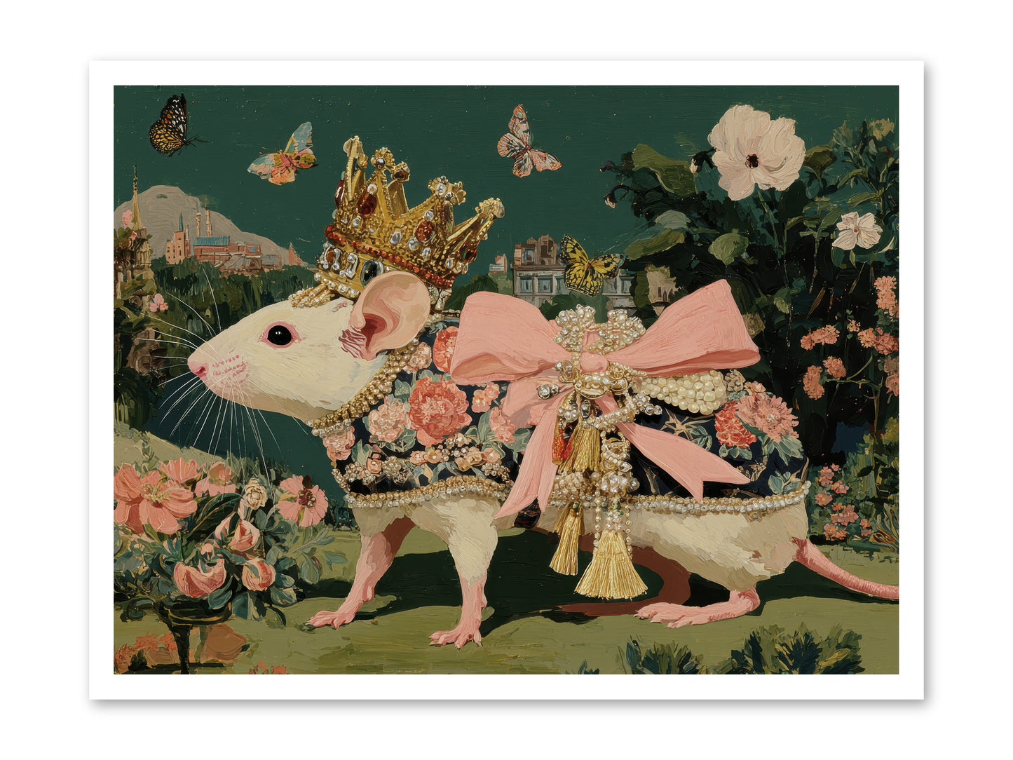 The Hidden Star Garden -- Paper Print 32x24