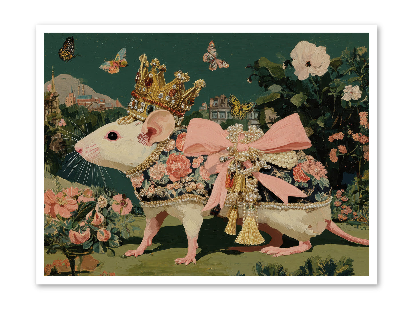 The Hidden Star Garden -- Paper Print 40x30