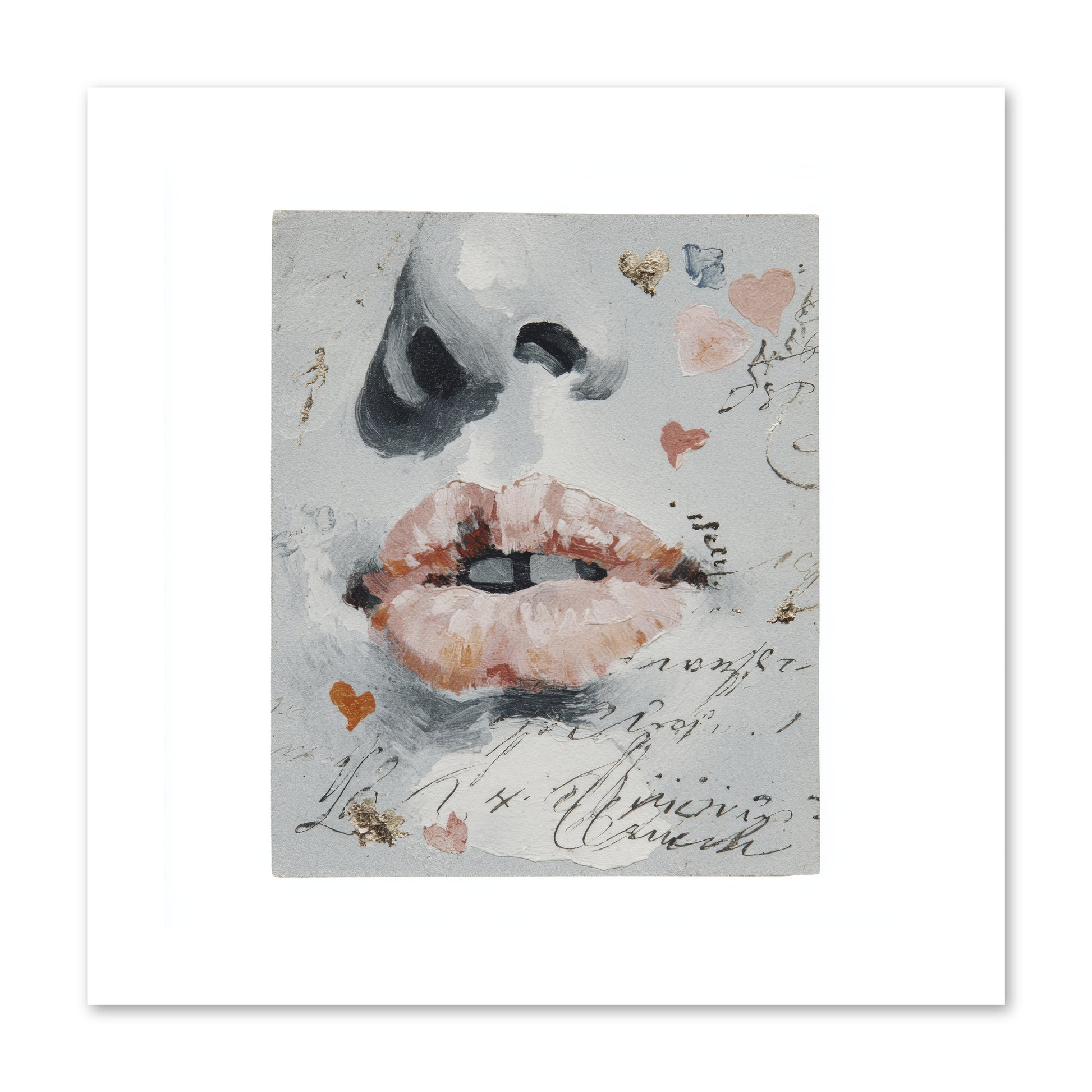 The Honey Grammar Of Your Name -- Paper Print 10x10