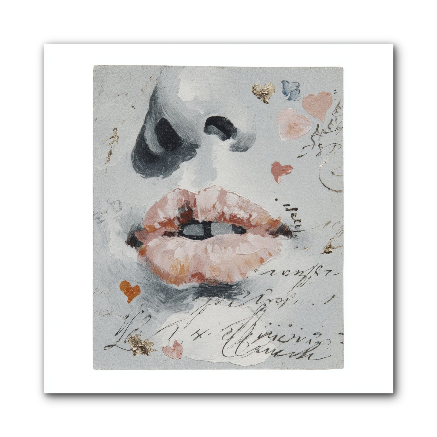 The Honey Grammar Of Your Name -- Wrapped Canvas 10x10