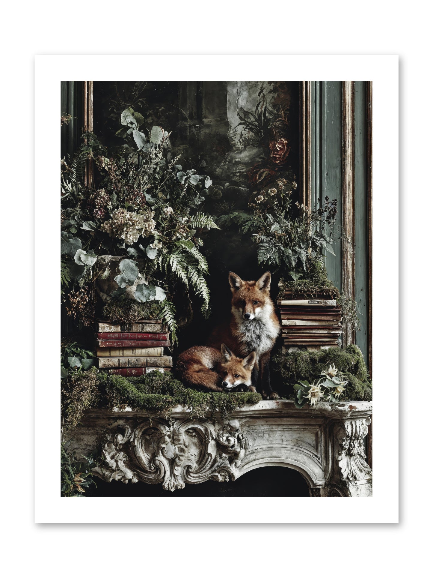The Honey Spell -- Loose Canvas Print 12x16