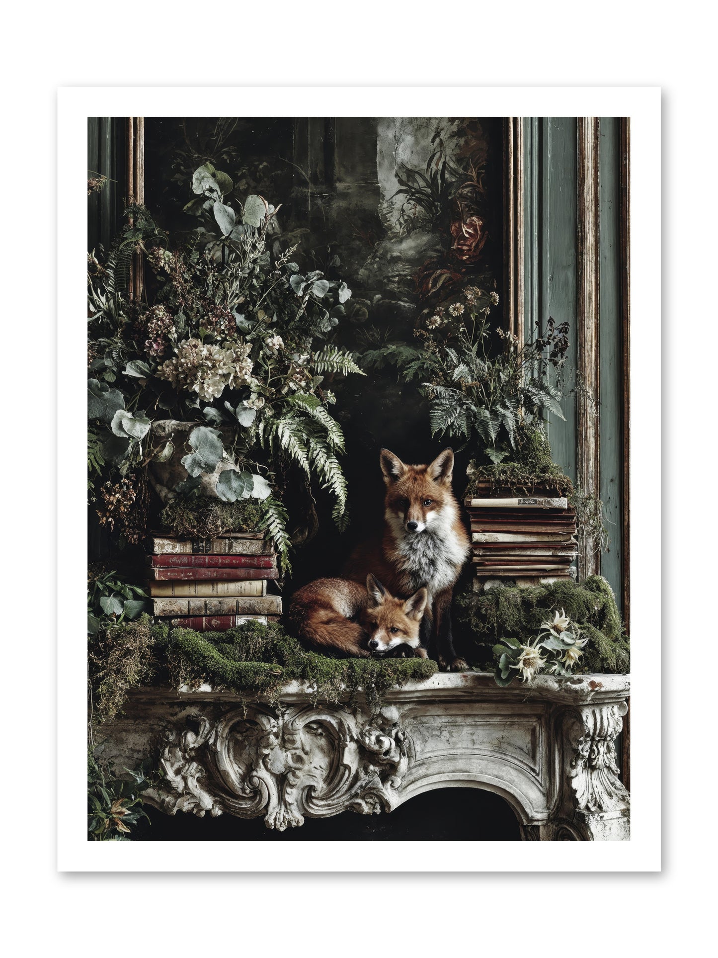 The Honey Spell -- Loose Canvas Print 18x24