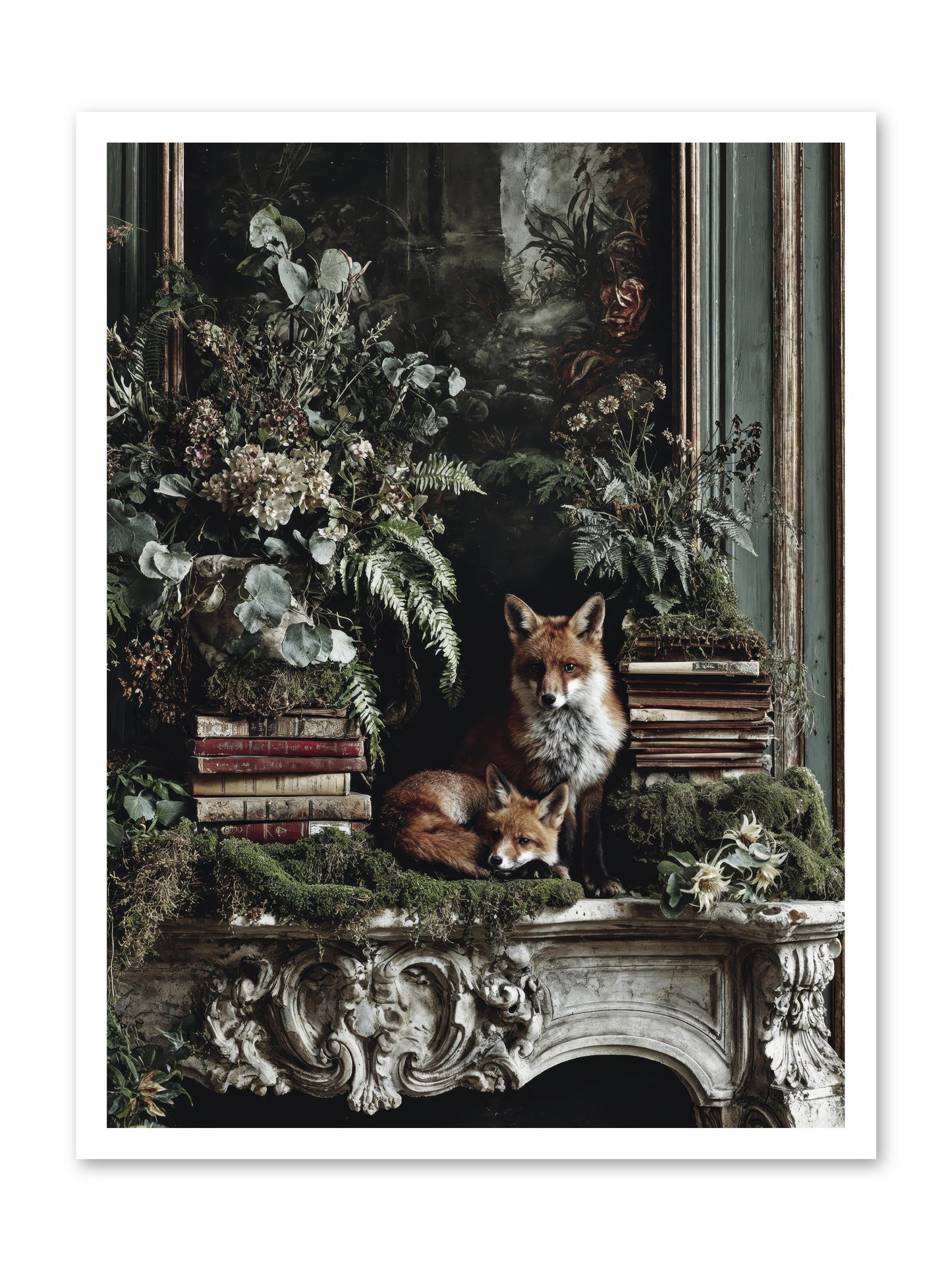 The Honey Spell -- Loose Canvas Print 24x32