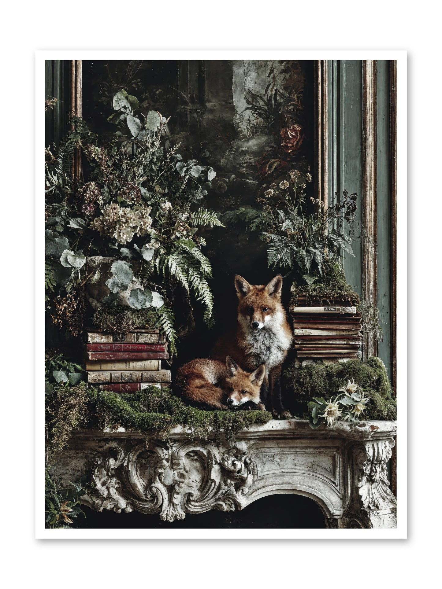 The Honey Spell -- Loose Canvas Print 36x48