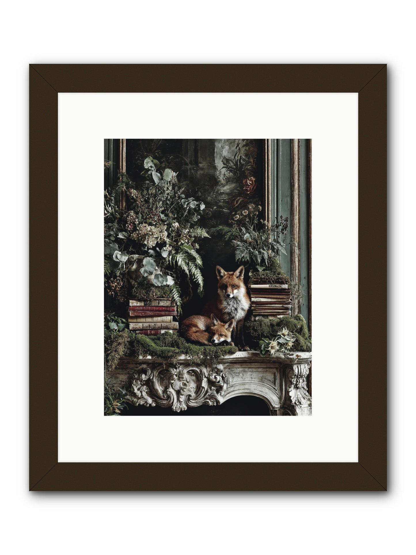 The Honey Spell -- Framed Print - Black 9x12