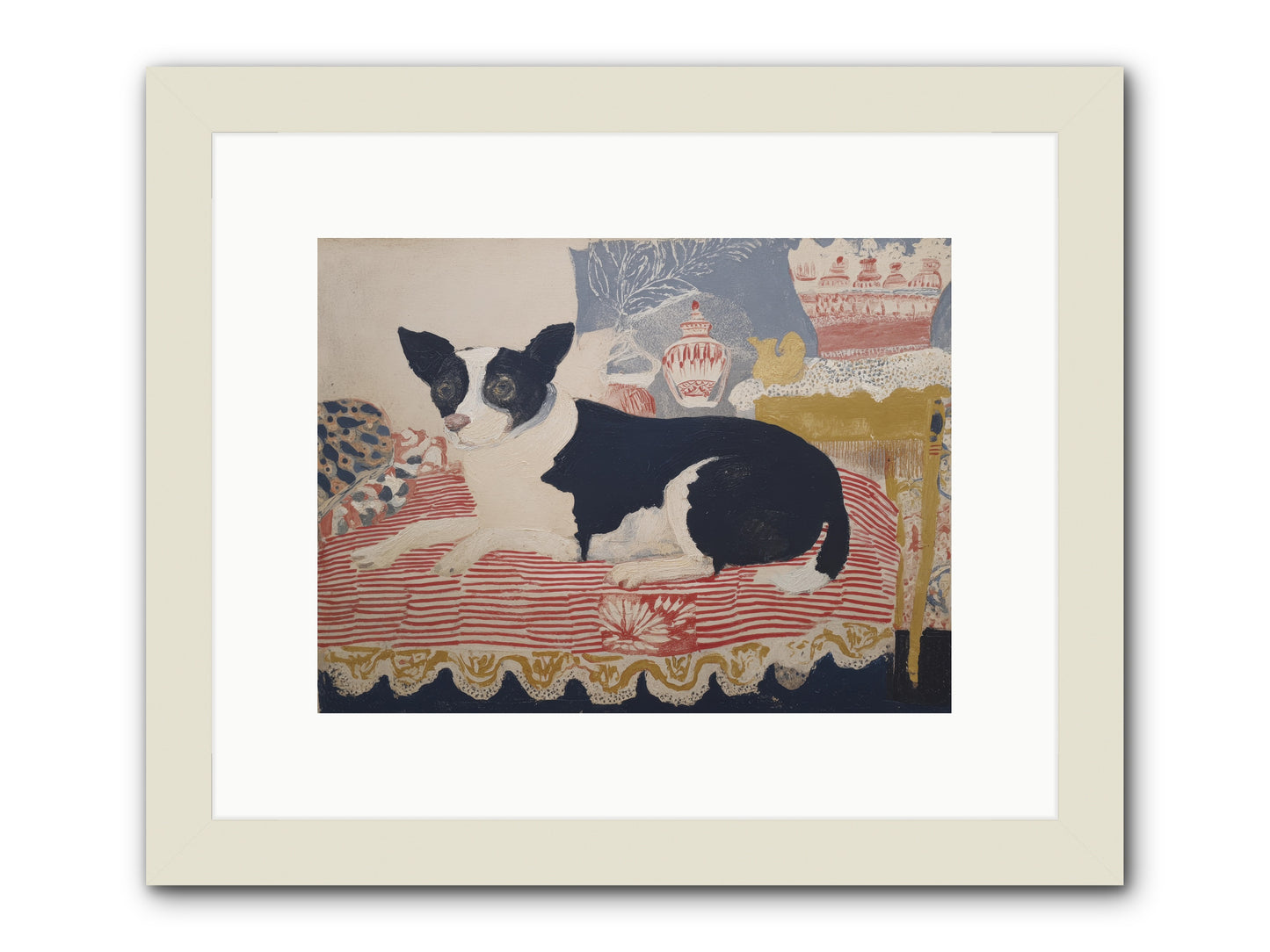 The Honeysuckle Hypothesis -- Framed Print - White 12x9
