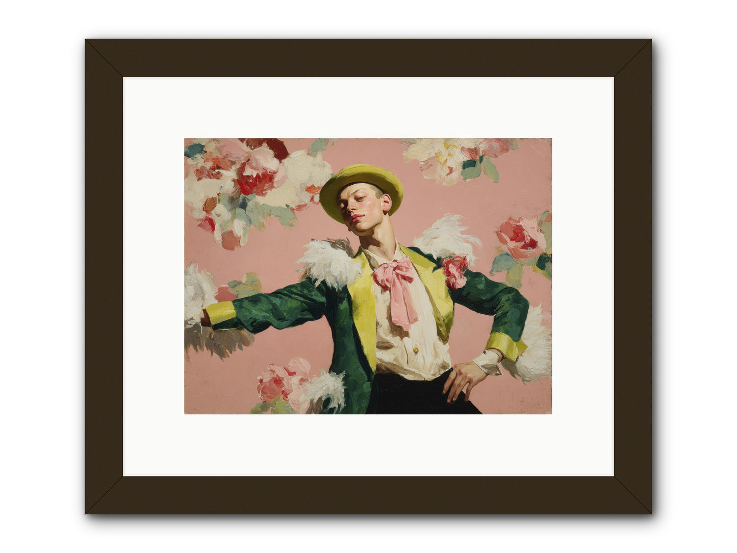 The Host -- Framed Print - Black 12x9
