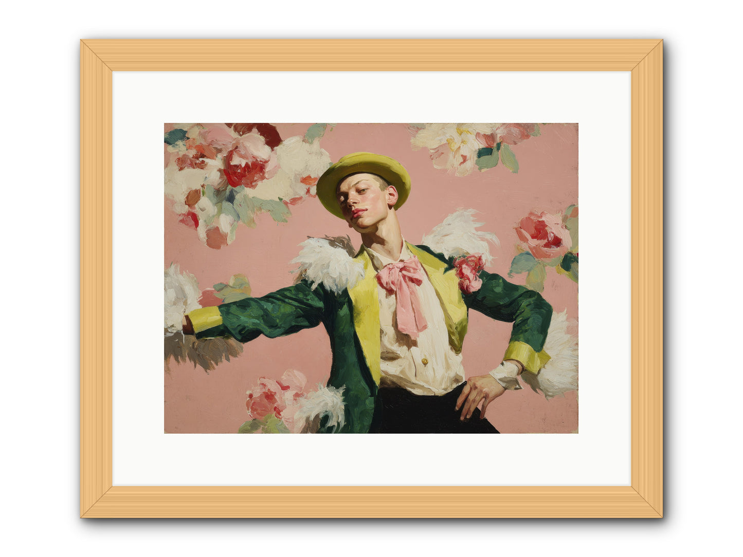 The Host -- Framed Print - Natural 16x12