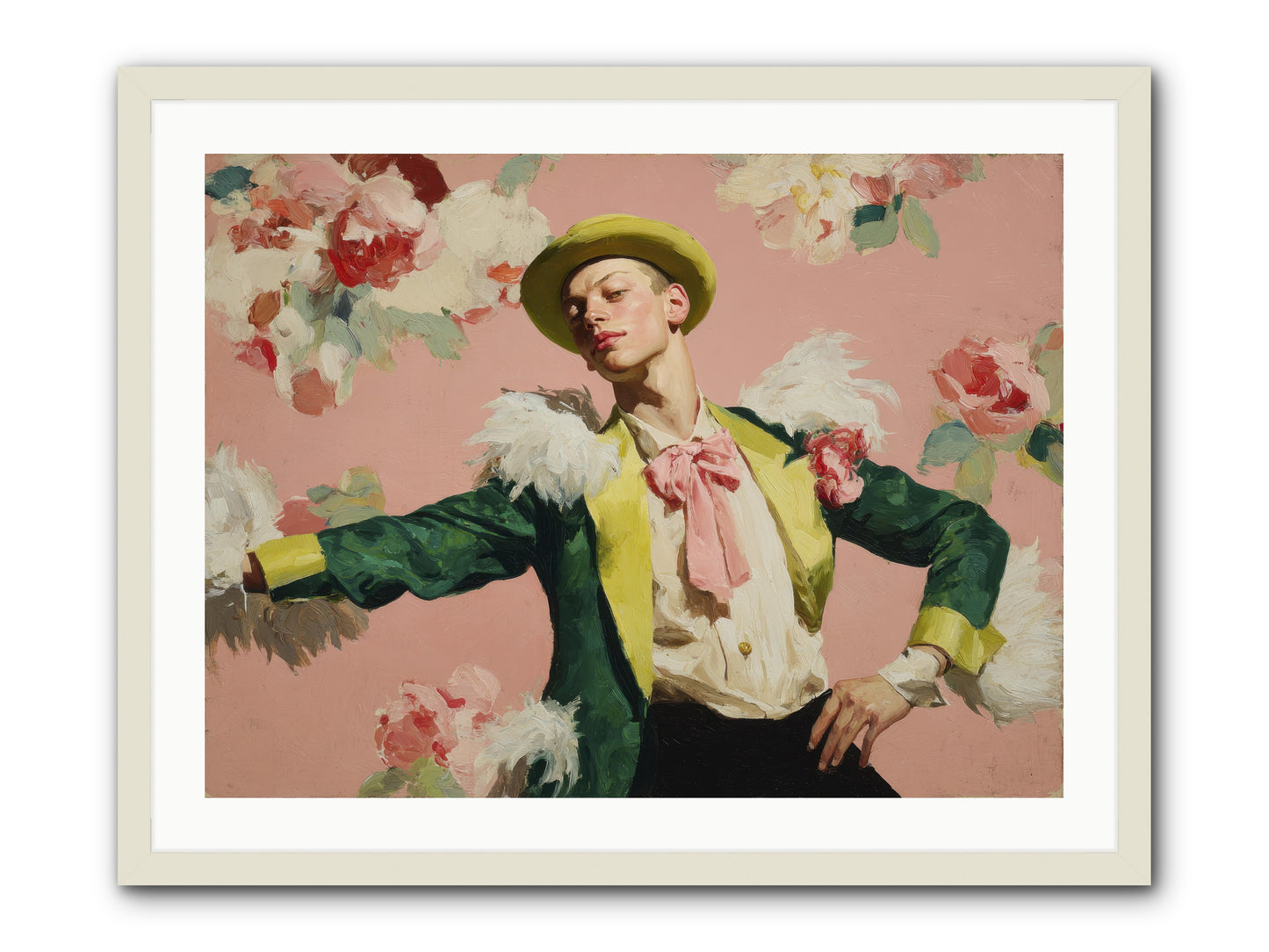 The Host -- Framed Print - White 32x24