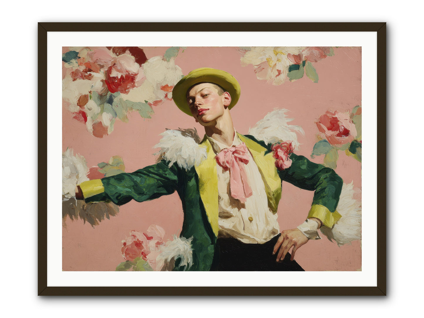 The Host -- Framed Print - Black 40x30