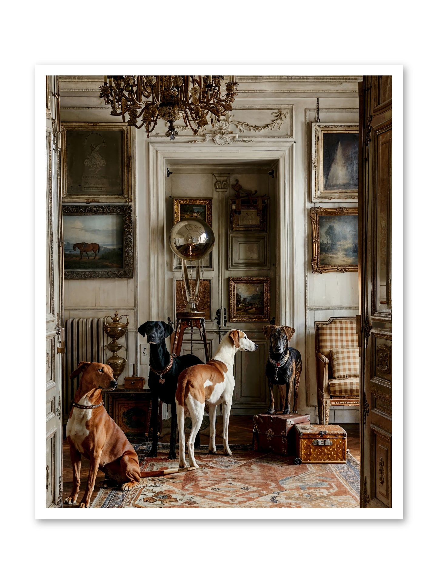 The Houndstone Literary Society -- Paper Print 32x40