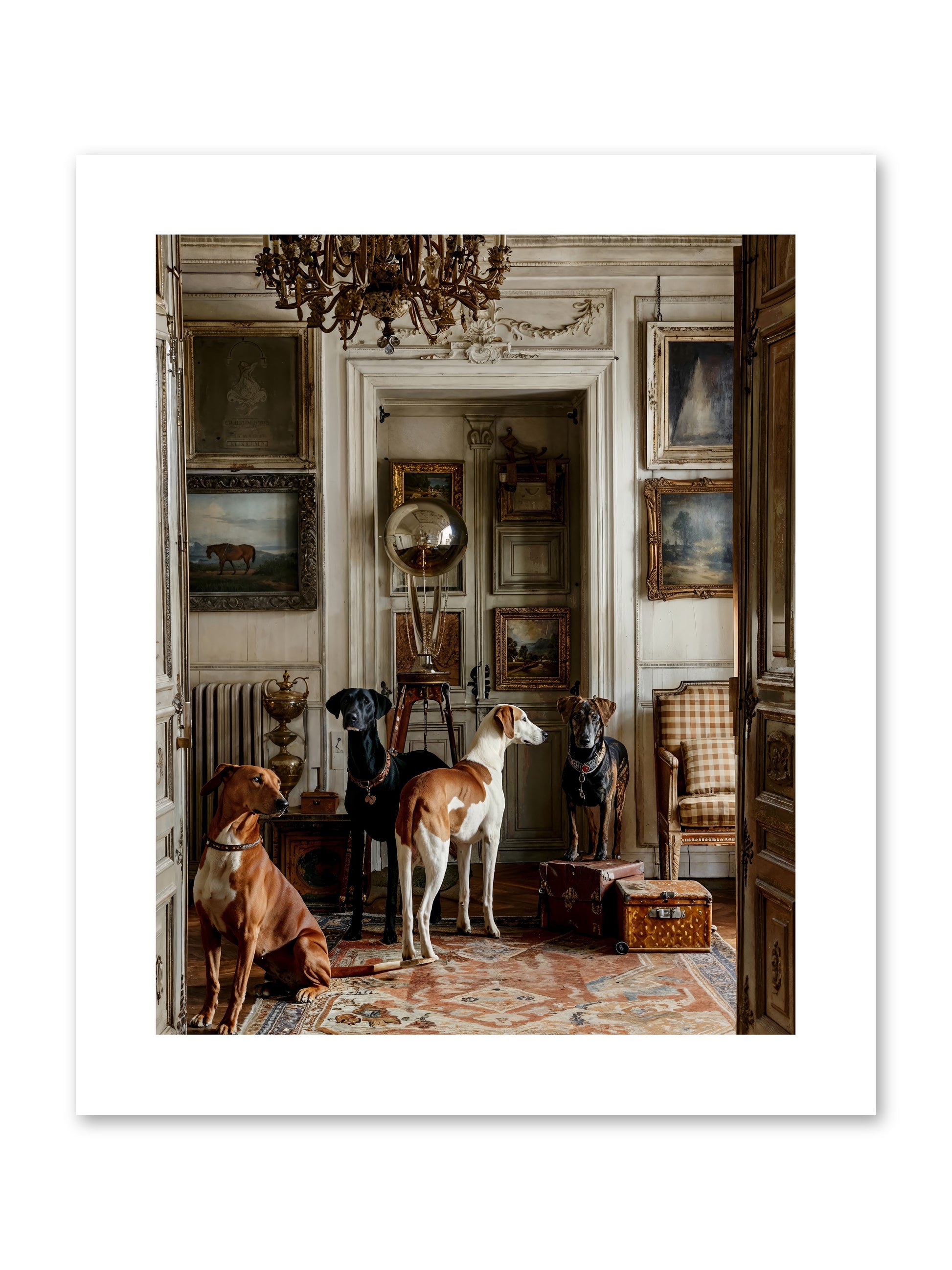 The Houndstone Literary Society -- Paper Print 8x10