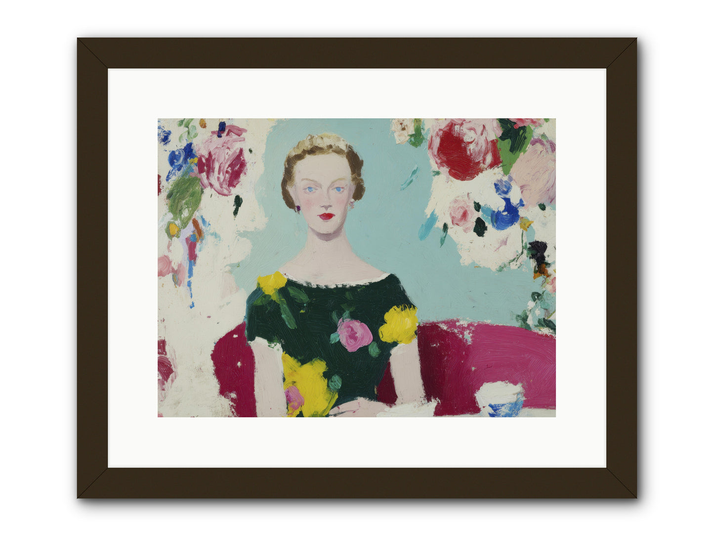 The Hour Before -- Framed Print - Black 16x12