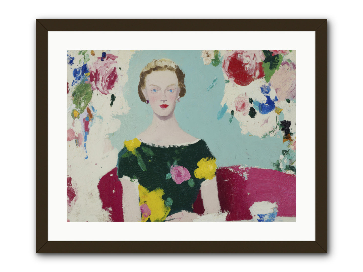 The Hour Before -- Framed Print - Black 24x18