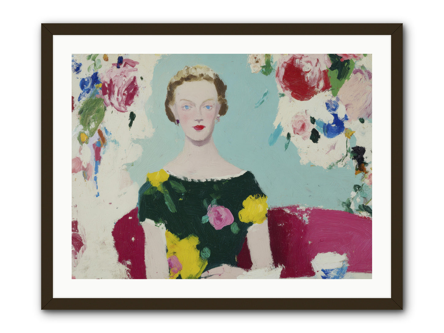 The Hour Before -- Framed Print - Black 32x24