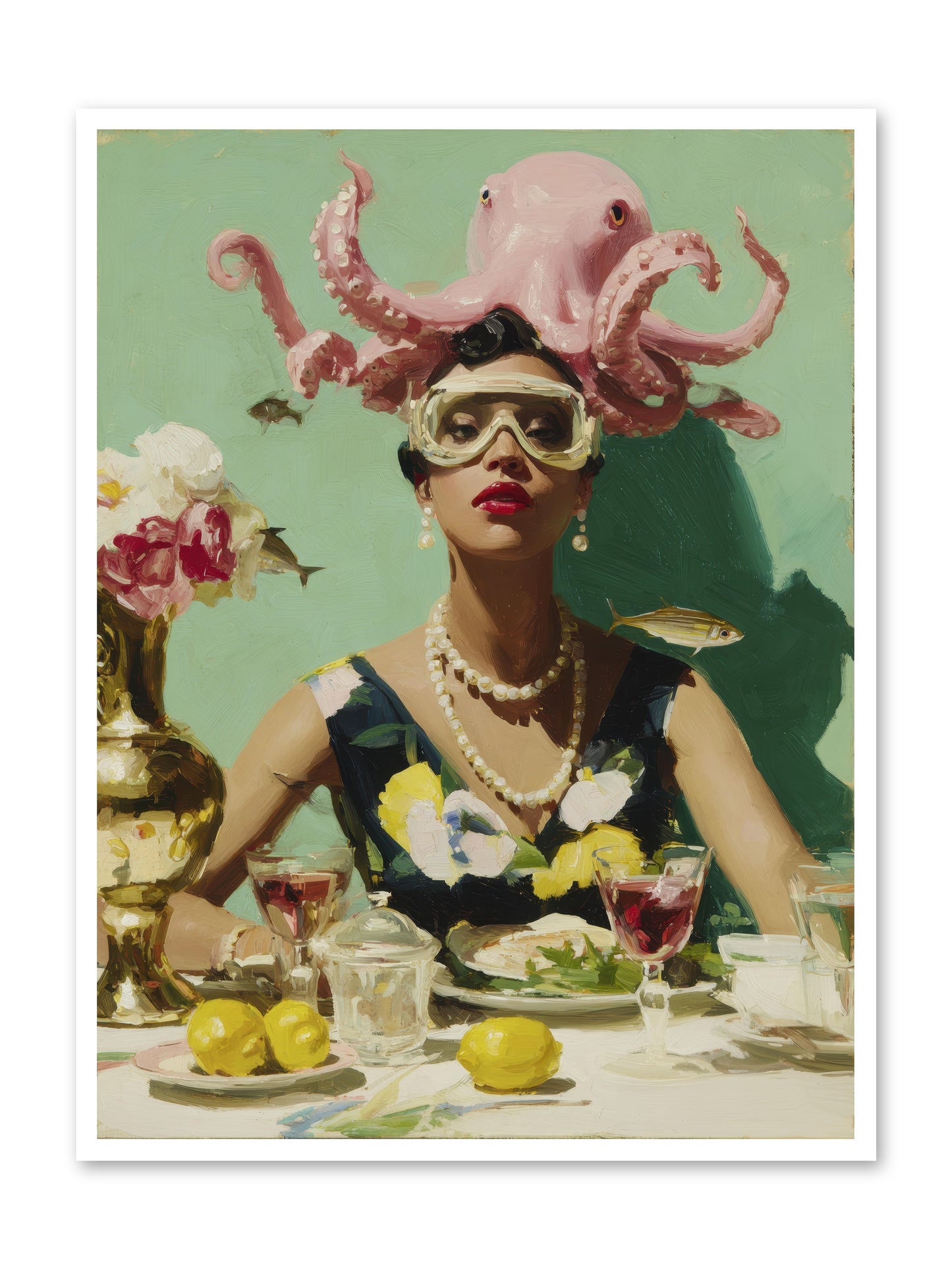 The Hour at Hotel Chérie -- Paper Print 36x48